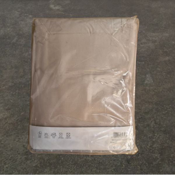 Plain 3pc Queen Duvet Taupe