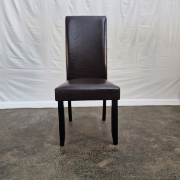 LOT108 - 02 Knight Dining Chair Brown
