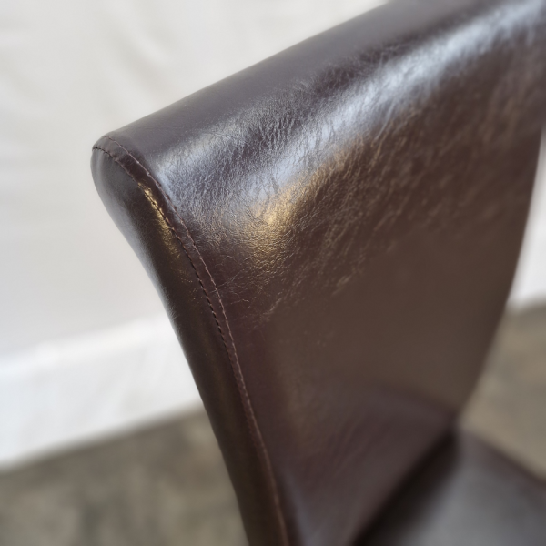 LOT108 - 05 Knight Dining Chair Brown