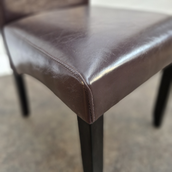 LOT108 - 06 Knight Dining Chair Brown