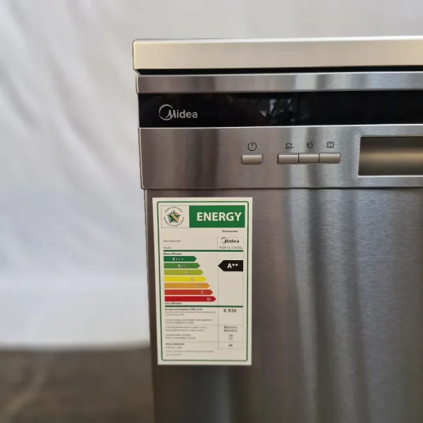 Lot 102 - Midea 14 Place Deluxe Dishwasher Stainless Steel 4 Midea 14 Place Deluxe Dishwasher Stainless Steel