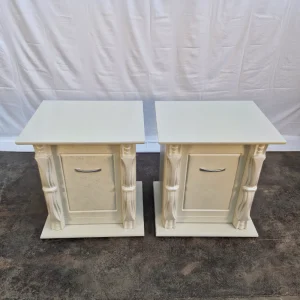 Titania Pedestal Beige - Set Of 2