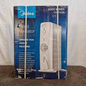 Midea 9Fin White Oil Heater