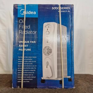 Midea 9Fin White Oil Heater