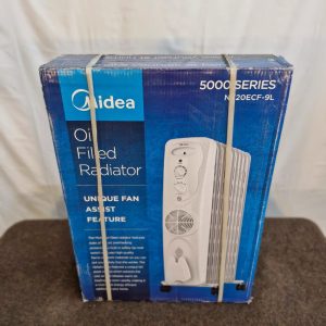 Midea 9Fin White Oil Heater