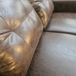 Adelaide 2-Seater Couch Brown