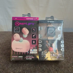 Amplify TWS Pods + Fitness Watch (Gold)