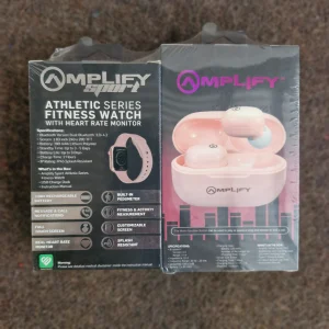Amplify TWS Pods + Fitness Watch (Gold)