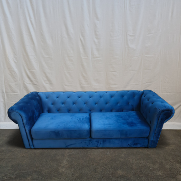 Charlietown 3-Seater Couch Indigo Blue Charlietown 3-Seater Couch Indigo Blue